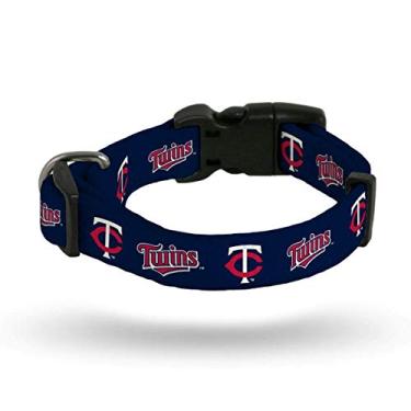 Imagem de Rico Industries Coleira para animais de estimação MLB Minnesota Twins Pet Pequeno, Cores de equipe, Pequena