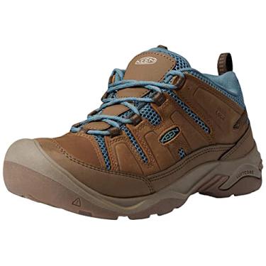 Imagem de KEEN Sapatos Femininos Circadia Vent Baixa Altura Respirável Caminhada, Coco Tostado e Atlântico Norte, 11