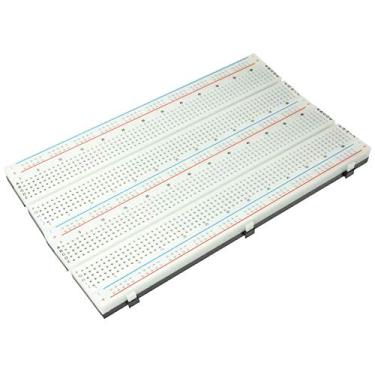 Imagem de Treedix Kit de placa de protótipos de pontos de amarração 1560 sem solda compatível com Arduino Iniciante Arduino Iniciante Prototipagem e Teste (1560 pontos de gravata)