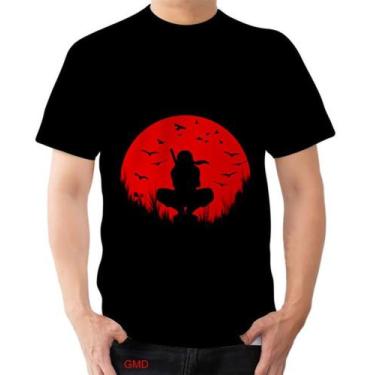Imagem de Camiseta Camisa Itachi Uchiha Naruto Ninja Renegado - Dias No Estilo
