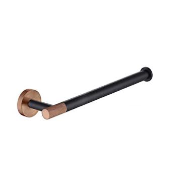 Imagem de Anel de toalha de ouro escovado montado na parede suporte de toalha redondo cabide acessórios de armazenamento cozinha banheiro acessórios preto fosco, anel de toalha RGB