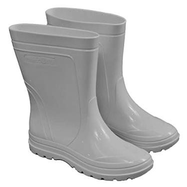 Imagem de Bota de Borracha Feminina Pega Forte Cor:Branca;Tamanho:39/40
