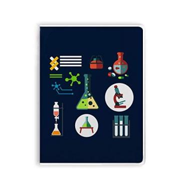 Imagem de Diário de capa macia para caderno, cantil cônico de teste