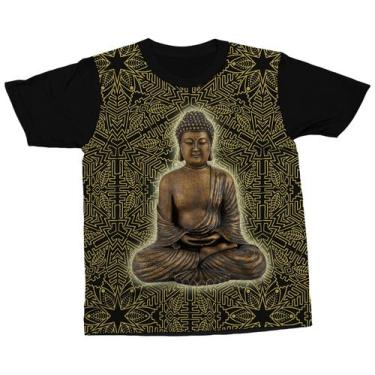 Imagem de Camiseta Buda Religião Oriental Budismo Sidarta Gautama - Darkwood
