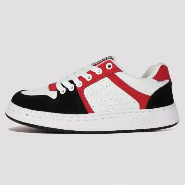Imagem de Tênis Qix 80s - Branco/Vermelho/Preto-Unissex