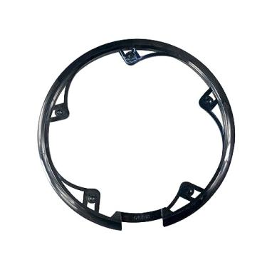 Imagem de rockible Pedaleira protetor de roda de corrente de bicicleta, fácil de instalar, leve, portátil protetor de corrente de bicicleta capa para peças ao ar livre, 10CM