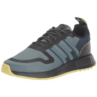 Imagem de adidas Originals Tênis Multix, Esmeralda Nebulosa/Azul Marinho/Preto, Tamanho 35 EUA Unissex Criança Grande, Esmeralda nebulosa/azul marinho/preto, 5 Big Kid