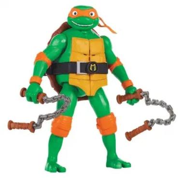 Imagem de Figura Michelangelo Tartarugas Ninja Caos Mutante Com Som