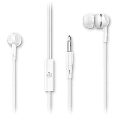 Imagem de Motorola, Earbuds 105, Fone de Ouvido com Microfone, Branco
