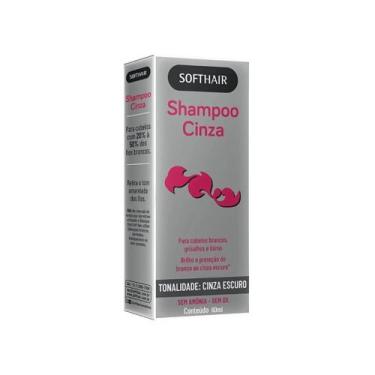 Imagem de Shampoo Soft Hair 60ml Cinza Escuro - 20% - 50 %