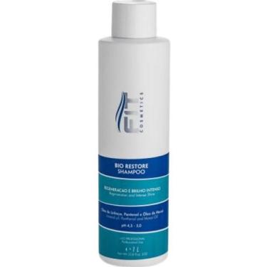 Imagem de Shampoo Bio Restore 1L Fit Cosméticos Cabelos Sensíveis