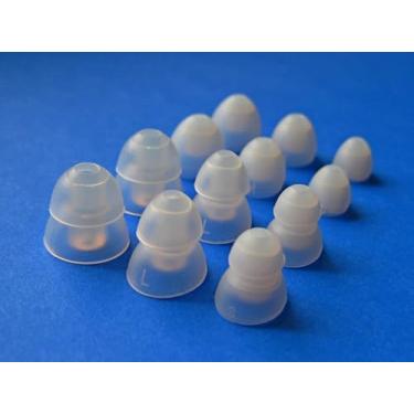 Imagem de Conjunto de ajuste oval confortável (CL) compatível com fones de ouvido intra-auriculares Klipsch – adaptadores de ouvido de substituição, fones de ouvido, pontas auriculares