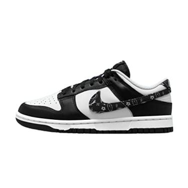 Imagem de Nike Tênis feminino Dunk Low Ess preto Paisley Branco/Preto-38, Preto/branco