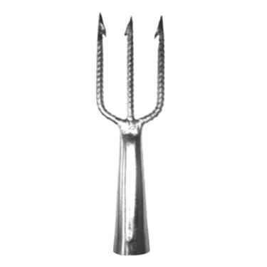 Imagem de Fisga/garfo/arpão para pesca de superfície e mergulho 3 dentes número 9