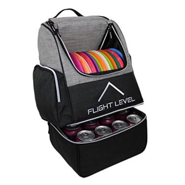Imagem de Flight Level Mochila Disc Golf com Cooler Isolado | Saco de golfe Frisbee Disc | Grande capacidade 20 Discos