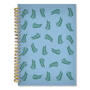 Imagem de Caderno espiral de folhas verdes para mulheres e homens, diário de escrita, presentes para adolescentes, meninas, meninos, caderno para diário, trabalho, escritório, escola, sala de aula, capa dura,