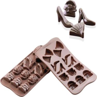 Imagem de Forma 3d Silicone Mini Bombom Chocolate Fashion Silikomart
