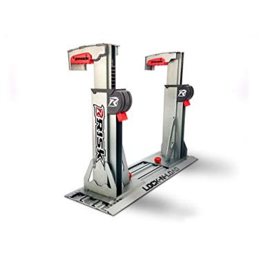 Imagem de Risk Racing 00174 Silver Lock-N-Load PRO-Strapless Sistema de transporte de motocross