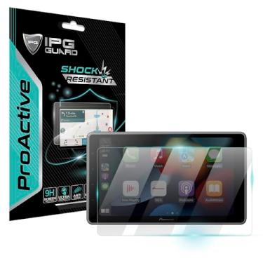 Imagem de IPG Protetor de tela ProActive Made for PIONEER DMH-WT3800NEX 9 polegadas com rigidez 9H, filme nano cerâmico, ultra responsivo, alta clareza, antiarranhões, proteção contra manchas para WT3800nex