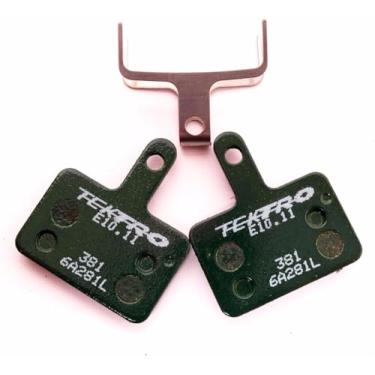 Imagem de TEKTRO Pastilhas de freio a disco de resina E10.11 | Resina orgânica | Frenagem suave e potente | Substituição fácil