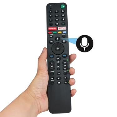 Imagem de Controle remoto de substituição Voice RMF-TX500P para Sony KD-55X8500G KD-55X8577G KD-65X8577G KD-75X9000H KD75X9500H A8H Series X85G Series X95G Series X8000 Series X8500 Series X9000 Série 0 X9