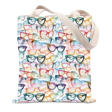 Imagem de TIIMG Optometry Gift Eye Health Gift Optometrist Apreciate Gift Myopia Operation Gift Oftalmologist Tote Bag, Bolsa de optometria, big