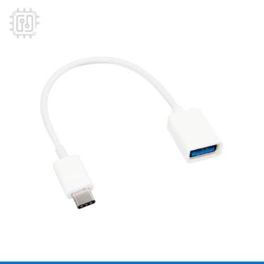 Imagem de Cabo Adaptador Otg Tipo C x Usb 3.0 Fêmea Para Smartphone Tablet Mouse