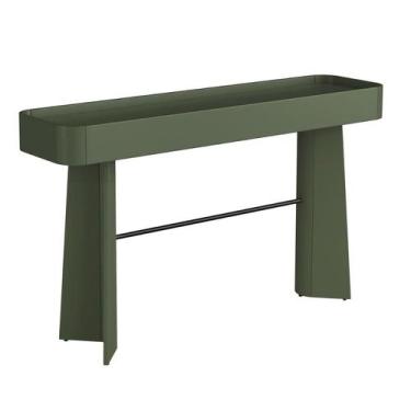 Imagem de Aparador para Sala 136cm com Travessa em Metal 100% MDF - Casa Lar Inc