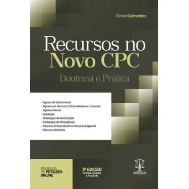 Imagem de RECURSOS NO NOVO CÓDIGO DE PROCESSO CIVIL - 3ª Edição