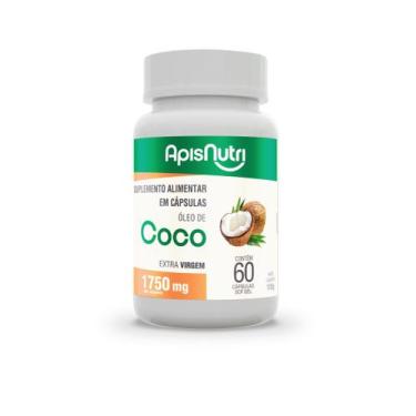 Imagem de Oleo de coco 60 Capsulas Apisnutri