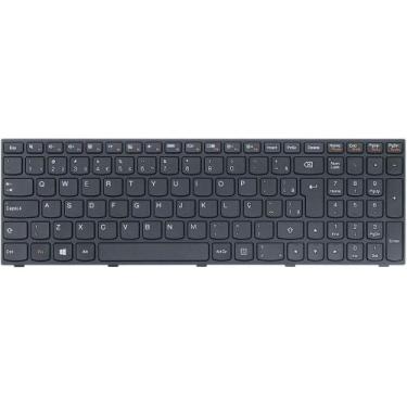 Imagem de Teclado para Notebook Lenovo IdeaPad G70-40 - BestBattery, Preto