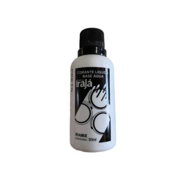 Imagem de Pigmento Corante Líquido Bisnaga Tinta 50Ml Preto Irajá - Iramix