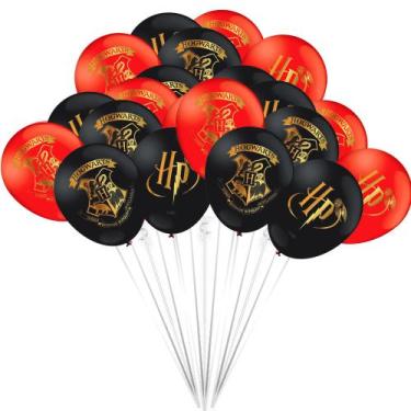 Imagem de 50un Balões Bexigas Numero 9 Decoração Harry Potter Festa - Festcolor 