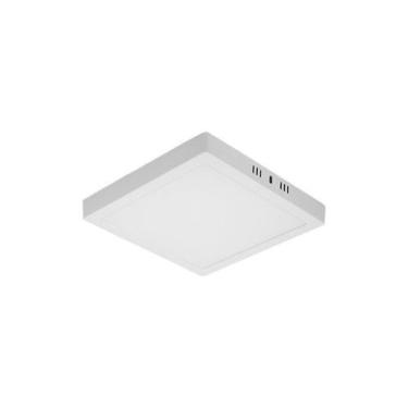 Imagem de Luminária Painel LED 3000k Quadrado LUX Sobrepor - 18W - Taschibra, 40