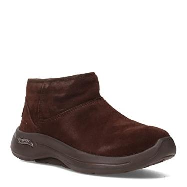 Imagem de Skechers Bota feminina Go Walk Arch Fit-Cute N Cozy Fashion, Chocolate, 5