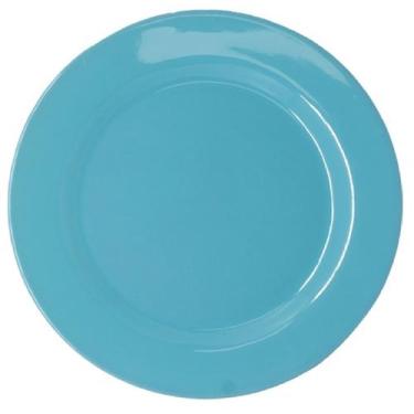 Imagem de Prato Sobremesa Em Melamina 20cm Coloridos - Sk, Azul