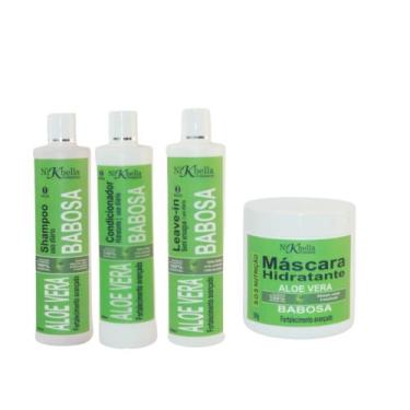 Imagem de Kit Babosa Aloe Vera - Hidratação Profunda e Revitalização Capilar - N