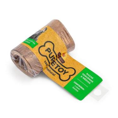 Imagem de Osso Puretoy Bovino Defumado para Cães de Porte Pequeno e Médio
