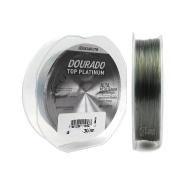 Imagem de Linha Monofilamento Mazzaferro Dourado Top Platinum 0.50mm (36,4lb/16,