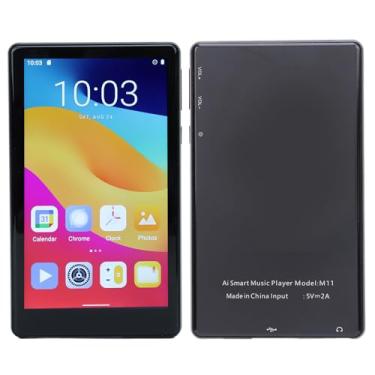 Imagem de Leitor de Mp3 Com Bluetooth, 3 GB de RAM 32 GB ROM Leitor de Música Digital HiFi Portátil Com Rádio FM, Gravador, Ebook, Relógio, Leitor de Mp3 Mp4 para Crianças e Adultos