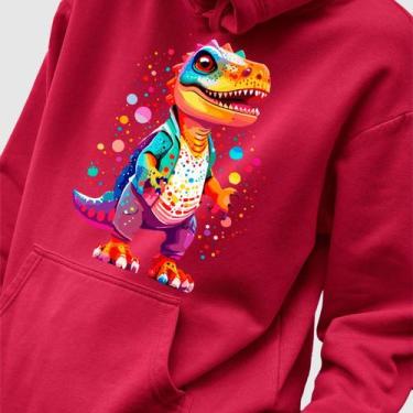 Imagem de Blusa Moletom Genuine Grit Masculina Estampada Algodão 30.1 Dinossauro