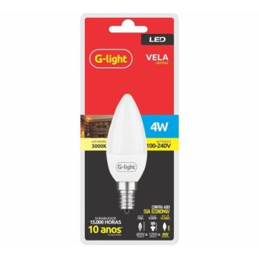 Imagem de Lâmpada Led G-light Vela Leitosa 4W Bivolt