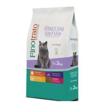 Imagem de Granulado Sanitário Fino Trato Ultra Premium Para Gatos 2kg