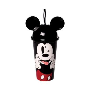 Imagem de Copo Com Orelha Mickey 500Ml - Plasútil 006823