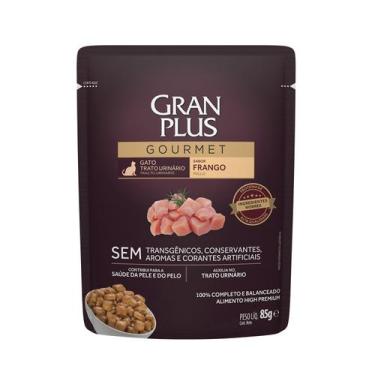 Imagem de Gran Plus Gourmet Sachê Gatos Trato Urinário Frango 85g - Granplus