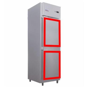 Imagem de Kit 2 Gaxeta Geladeira Vertical Comercial RF-062 Para Frilux - PROLAR 