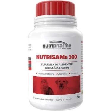 Imagem de NUTRI SAMe 100 NUTRIPHARME 15 G - NUTRIPHARM SAUDE ANIMAL