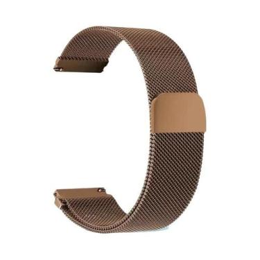 Imagem de Pulseira Milanesa de 20mm e 22mm para Amazfit GTS 2/2e/3/4, GTS 2 Mini