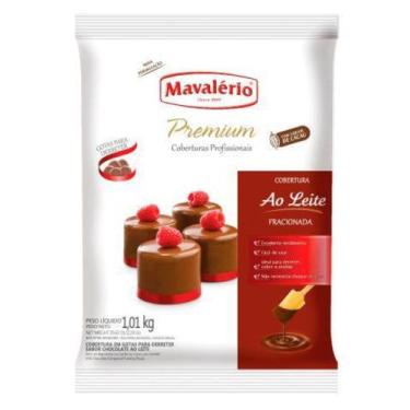 Imagem de Gotas De Chocolate Cobertura Ao Leite Premium Mavalério