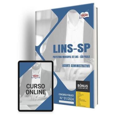 Imagem de Apostila Prefeitura de Lins - SP 2024 - Agente Administrativo